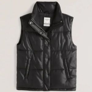 Abercrombie and Fitch - Vegan Leather Vest